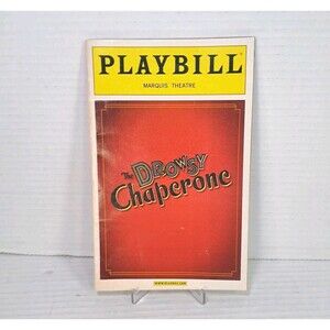 The Drowsy Chaperone Playbill June 2006 Original Broadway Cast Red Cover Theatre